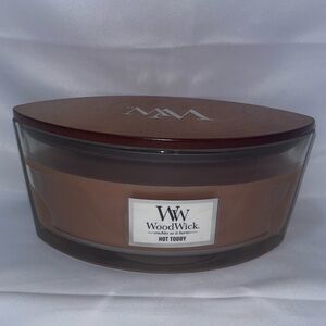 WoodWick Hot Toddy Oval Candle in Warm Brown